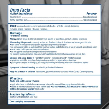 Icy Hot Original Muscle and Joint Pain Relief Balm, 3.5 Oz