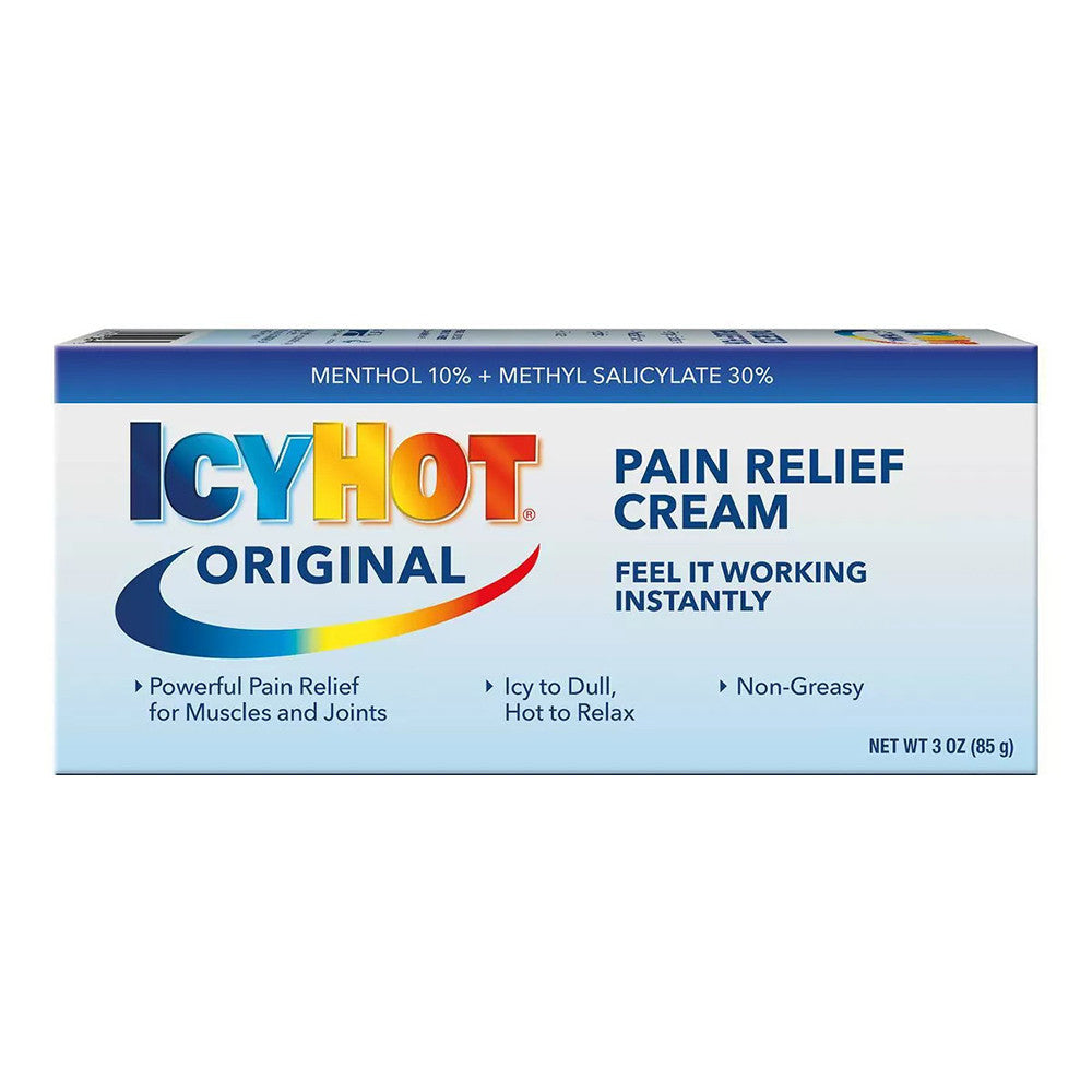 Icy Hot Rub Tube Extra Strength Pain Relieving Cream By Chattem - 3 Oz