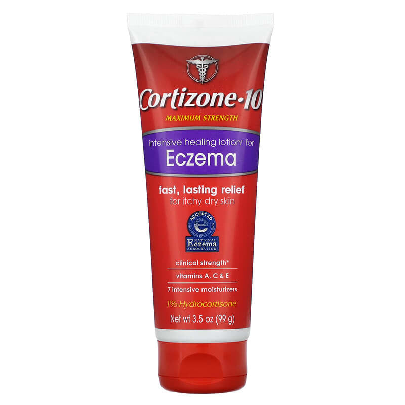 Cortizone 10 Maxmium Strength Intensive Healing Lotion For Eczema, 3.5 oz