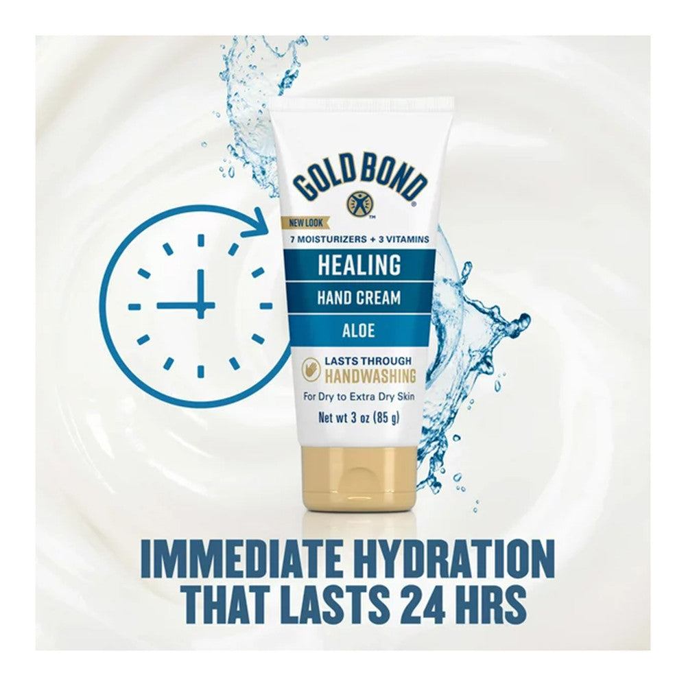Gold Bond Ultimate Healing Hand Cream With Aloe, 3 Oz