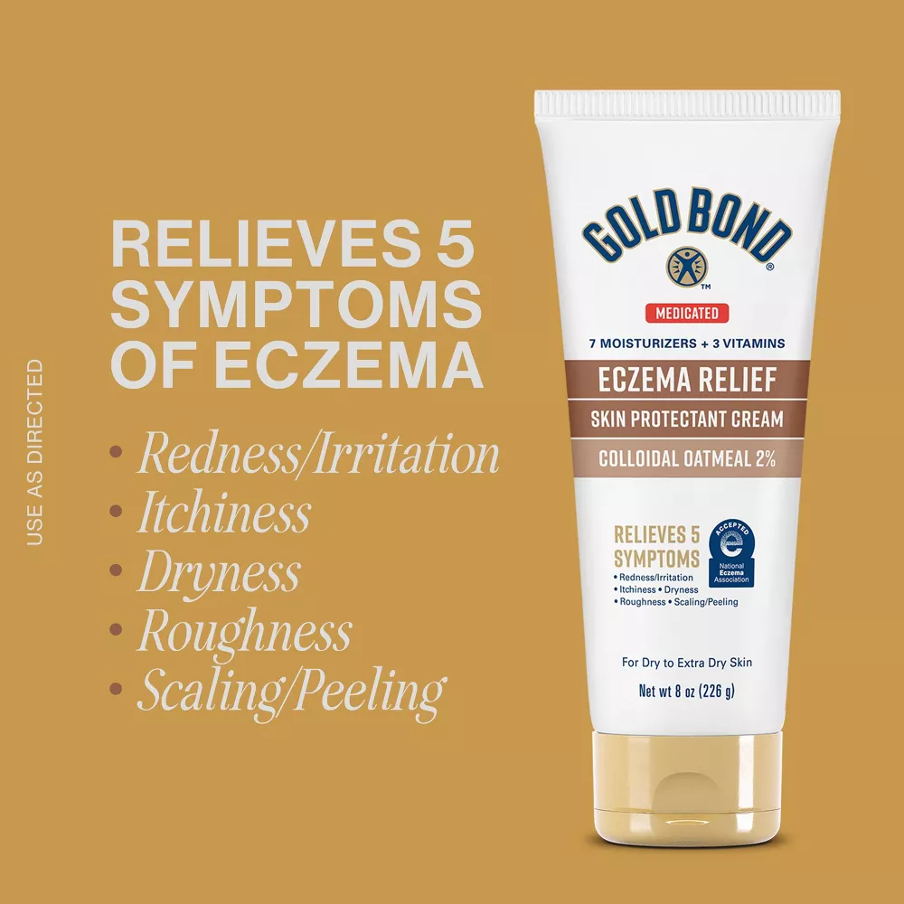 Gold Bond Ultimate Skin Therapy Eczema Relief Cream, 8 Oz