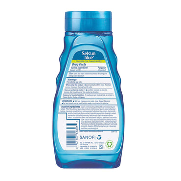Selsun Blue Naturals Dandruff Shampoo For Itchy Dry Scalp, 11 Oz