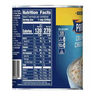 Progresso Rich and Hearty, Creamy Roasted Chicken Wild Rice Soup, 18.5 Oz