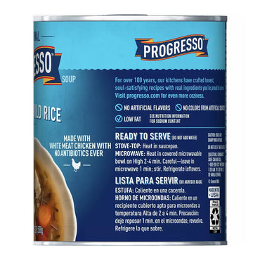 Progresso Traditional Chicken and Wild Rice Soups, 19 Oz