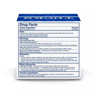 Tucks Medicated Cooling Pads For Hemorrhoid Relief, 100 Ea