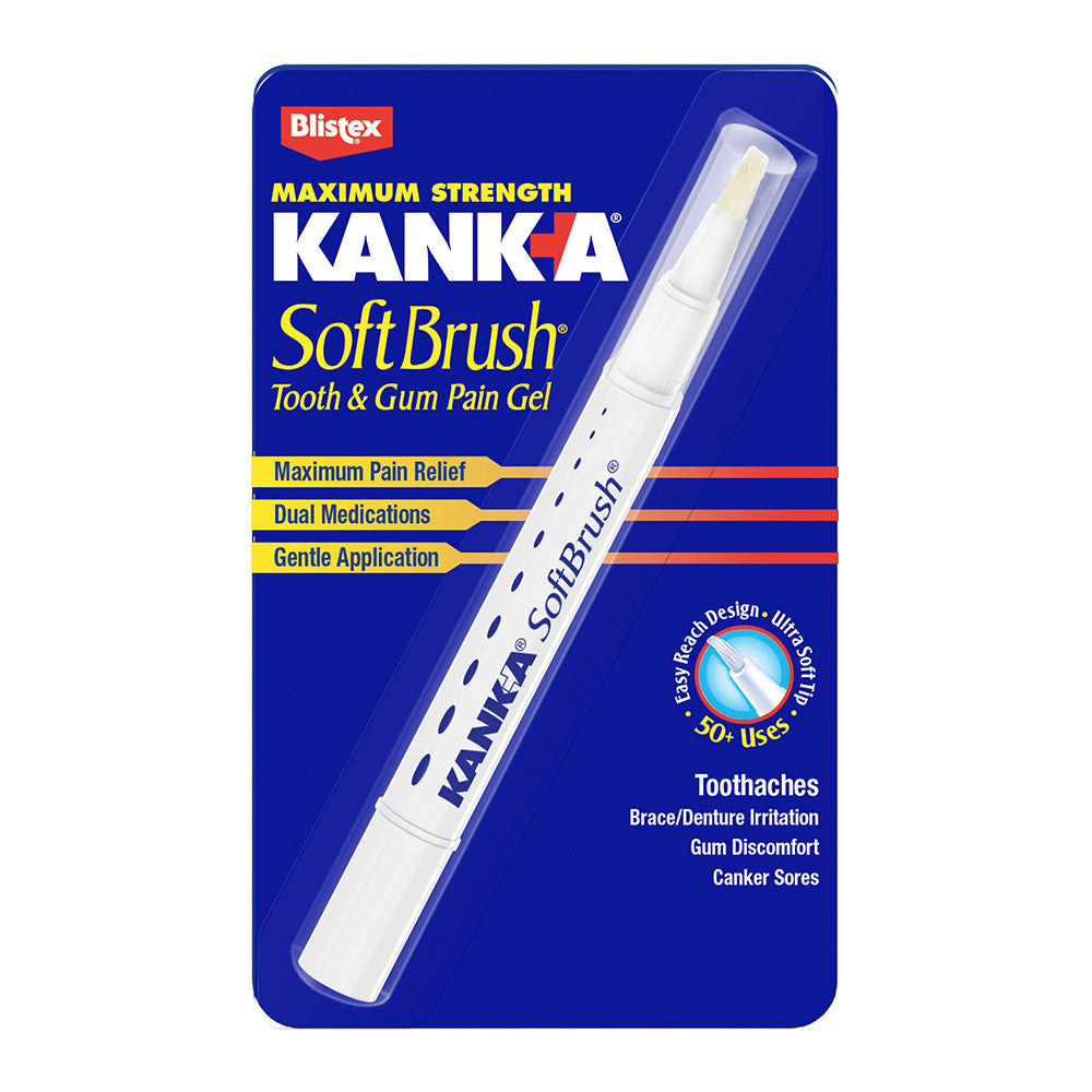 Professional Strength Kank-A Soft Brush Tooth/Mouth Pain Gel, 0.07 Oz