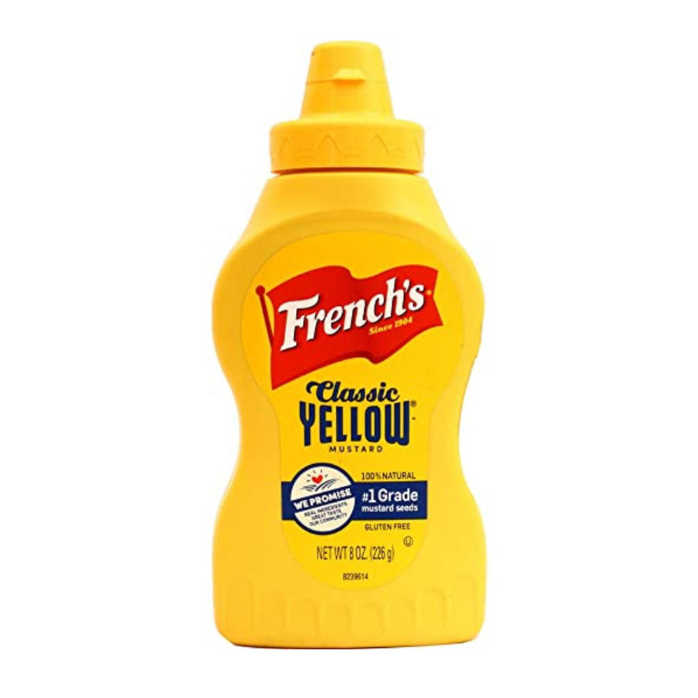 Frenchs Classic Yellow Mustard Squeeze Bottle, 14 Oz