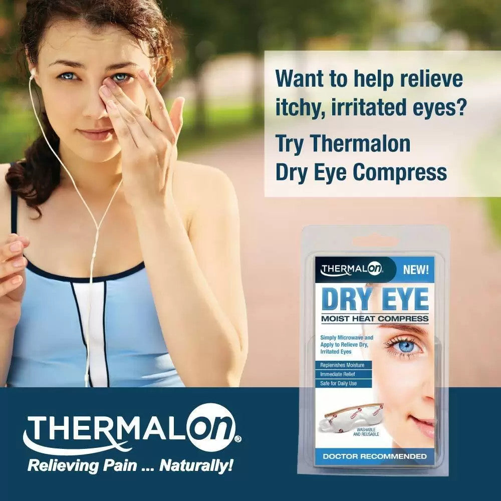Thermalon Dry Eye Compress, 3.5 X 8 Inches - 1 Ea