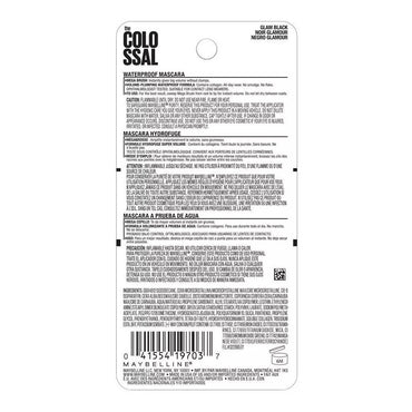 Maybelline Colossal Volume Express Eye Liners Waterproof, Glam Black, 0.27 Oz