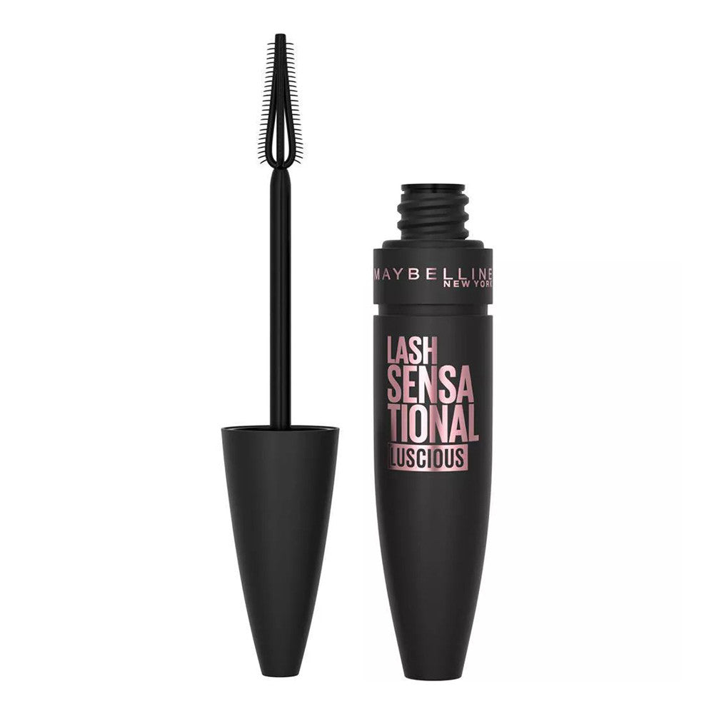 Maybelline Lash Sensational Luscious Mascara, Blackest Black, 0.32 Oz