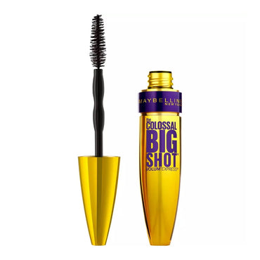 Maybelline Volum Express The Colossal Big Shot Washable Mascara, Blackest Black, 1 Ea