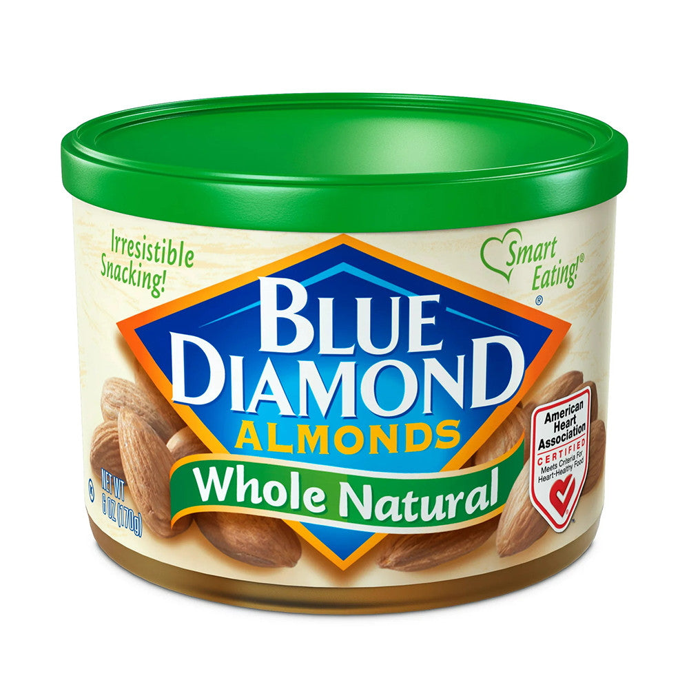 Blue Diamond Whole Natural Almonds, 6 Oz