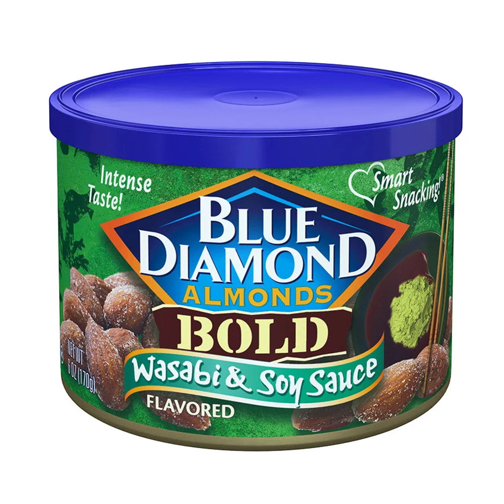 Blue Diamond Bold Wasabi And Soy Sauce Almonds, 6 Oz