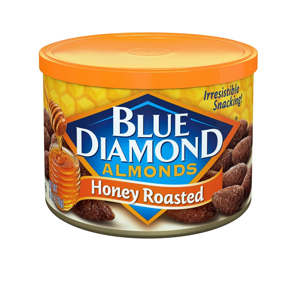 Blue Diamond Honey Roasted Almonds, 6 Oz