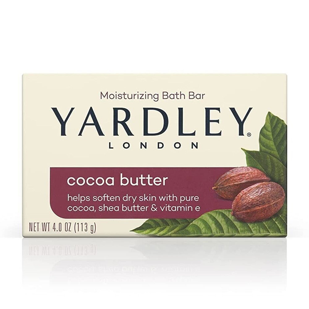 Yardley London Creamy Coconut Moisturizing Bath Bar, 4.25 Oz