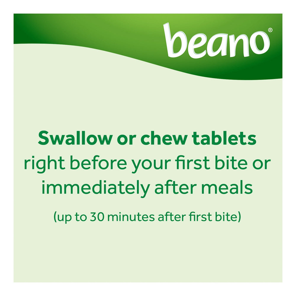 Beano Food Enzyme Dietary Supplement Tablets - 30 Each