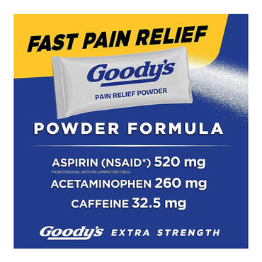 Goodys Extra Strength Headache Powder, Pain Relief, 6 Ea