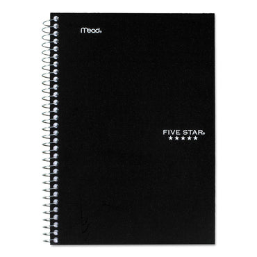 Mead Five Star 2 Subject College Ruled Notebook, 100 Sheets, Assorted Colors, 1 Ea