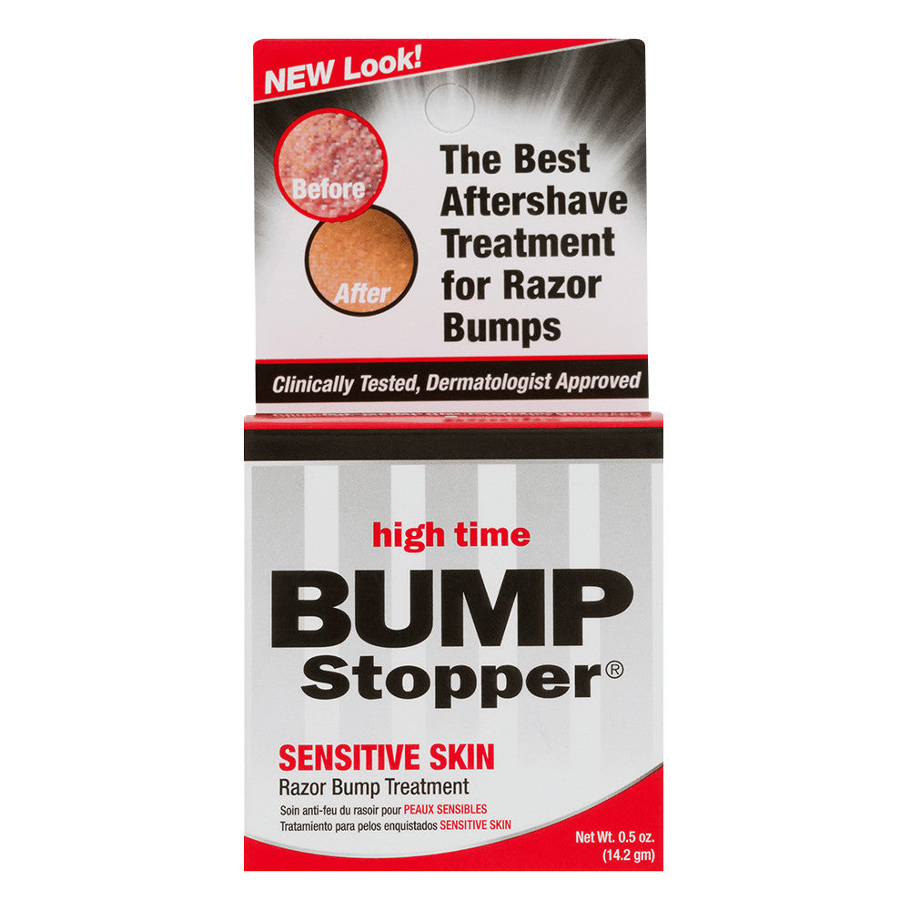 High Time Bump Stopper Sensitive Skin, Razor Bump Treatment, 0.5 oz