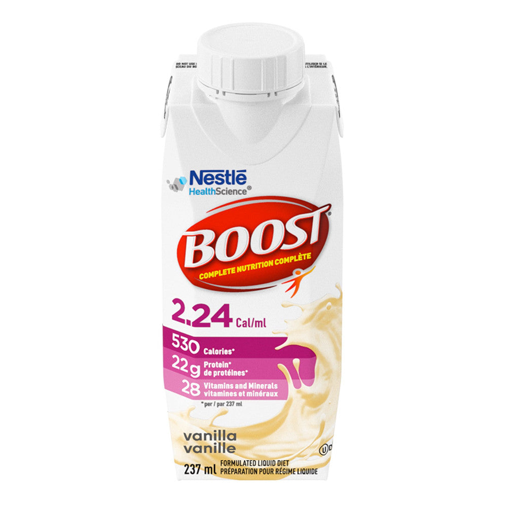 Nestle Boost Adult Nutrition Drink, Vanilla, 24 Ea/ 237 Ml