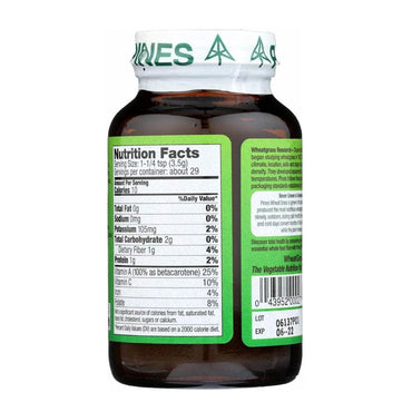 Pines Wheat Grass Powder, Original Green Super Food, 3.5 Oz