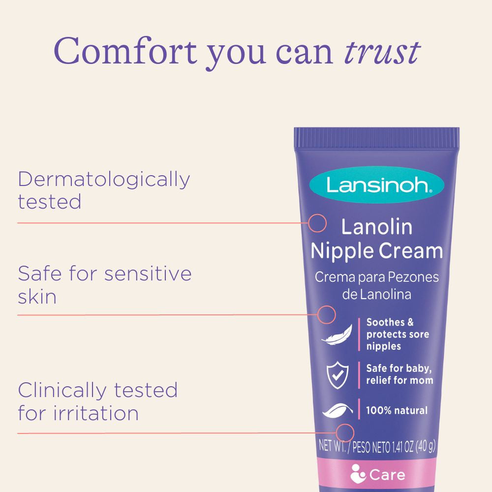 Lansinoh Hpa Lanolin Nipple Cream For Breastfeeding Mothers, 1.41 Oz