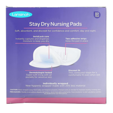 Lansinoh Disposable Nursing Pads For Breastfeeding Mothers - 36 Ea