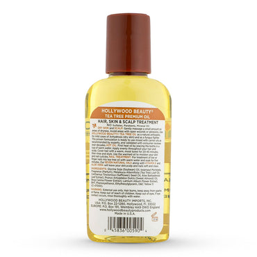 Hollywood Beauty Tea Tree Oil Skin and Scalp Treatment, 2 Oz