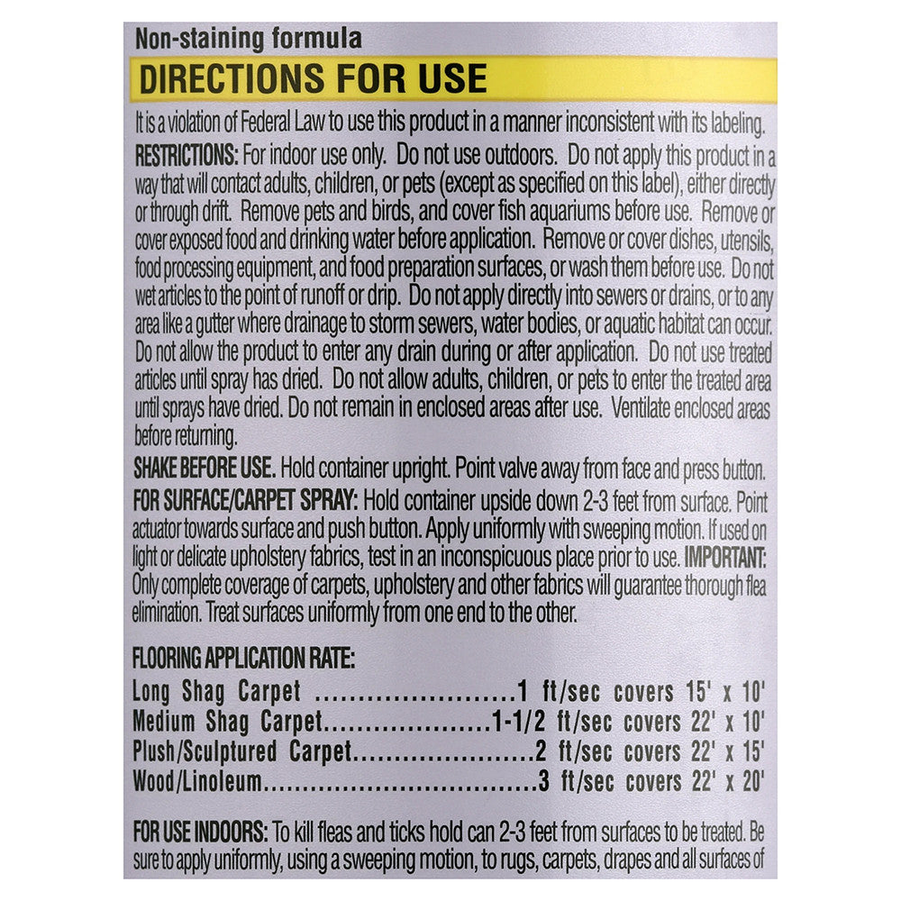 Raid Flea Killer Plus Carpet and Room, 16 Oz