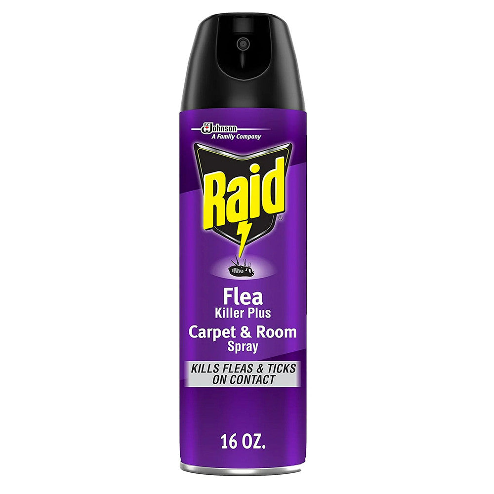 Raid Flea Killer Plus Carpet and Room, 16 Oz
