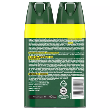 Off Deep Woods Insect Repellant VIII Dry, 2 Ea