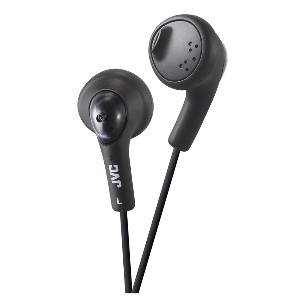 JVC Gumy Sport Black Binaural Ear Bud Headphones, 1 Ea