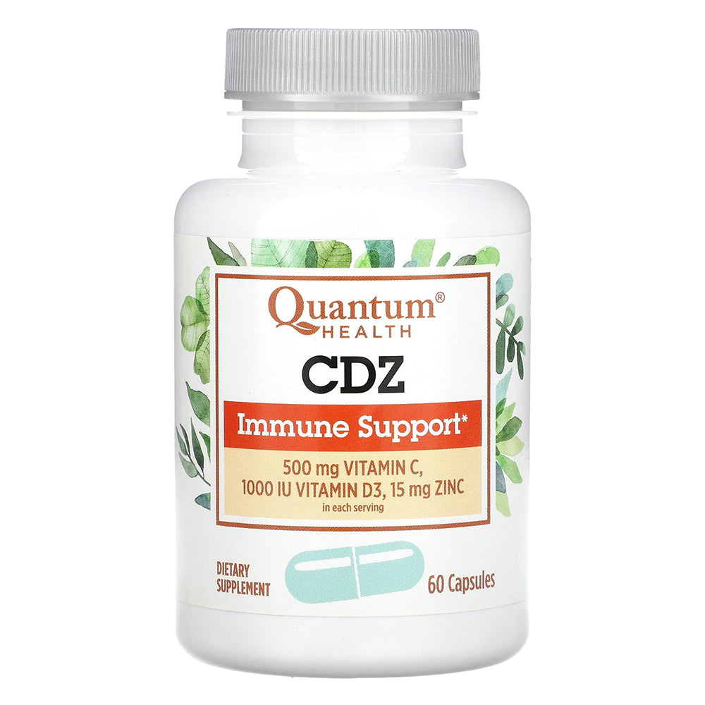 Quantum Health CDZ Capsules for Immune Support 60Ea