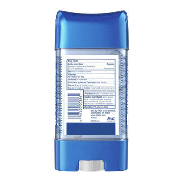 Gillette Clear Gel Antiperspirant and Deodorant Pacific Tide, 3.8 Oz