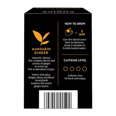 Choice Organic Herbal Tea Bags, Mandarin Ginger, 16 Ea