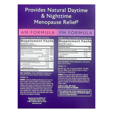 Natrol Complete Balance For Menopause AM and PM Dietary Supplement Capsules, 60 Ea
