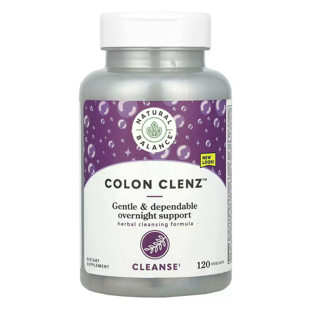 Natural Balance Colon Clenz Vegetarian Capsules, 120 Ea