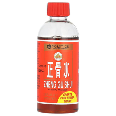 Solstice Medicine Company Zheng Gu Shu Pain Relief Herbal Liquid, 3.4 Oz
