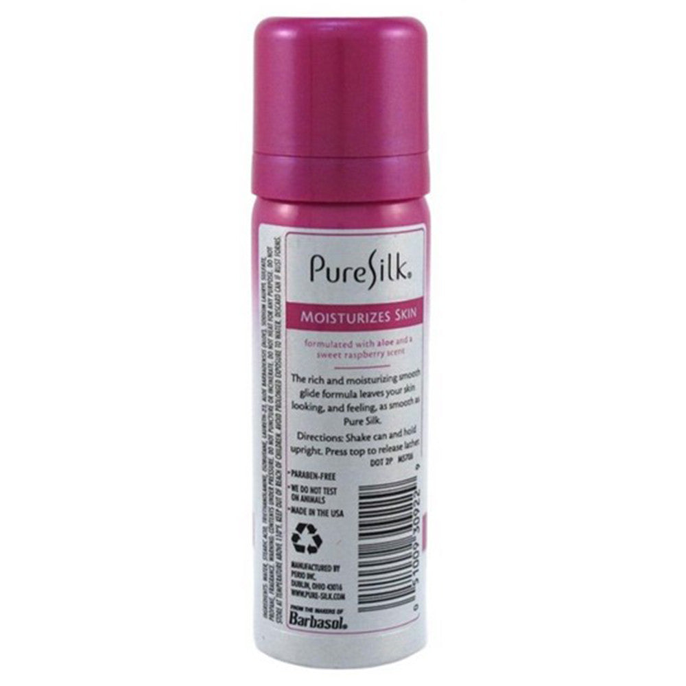 Pure Silk Shave Cream Raspberry Mist, 2.25 Oz