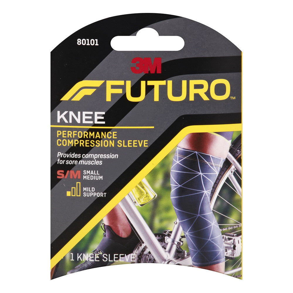 Futuro Sport 3M Knee Sleeve Compression Level, Small or Medium, 1 Ea