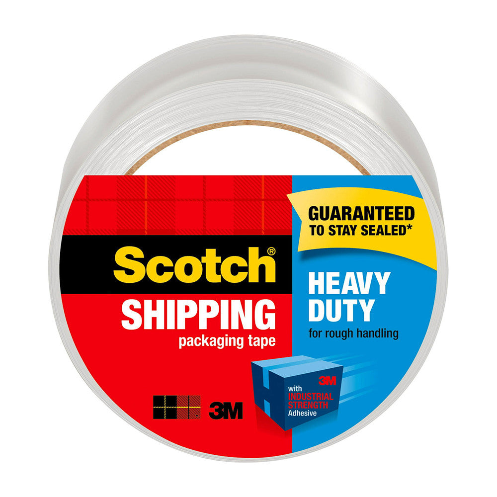 3M Scotch Packaging Tape In Sure Start Dispenser, Clear Size:142, 2 In X 800 In -1 Ea