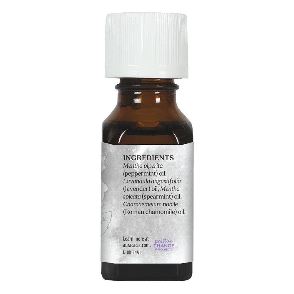 Aura Cacia Aromatherapy Essential Solutions Oil, Gray Matter Batter - 0.5 Oz