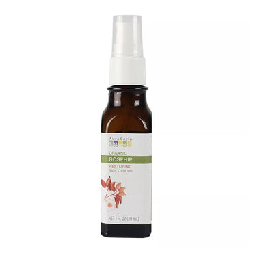 Aura Cacia Organic Rosehip Restoring Skin Care Oil, 1 Ea