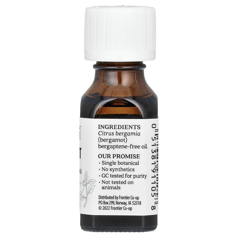 Aura Cacia 100% Pure Essential Oil, Bergamot Free (Citrus Bergamia) - 0.5 Oz