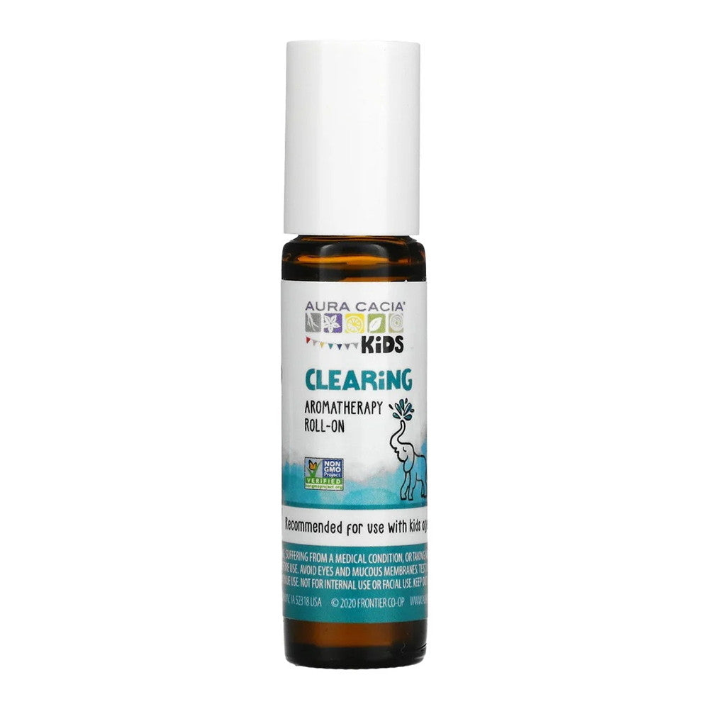 Aura Cacia Kids Clearing Aromatherapy Roll-On, 0.31 Oz
