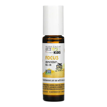 Aura Cacia Kids Focus Aromatherapy Roll-On, 0.31 Oz