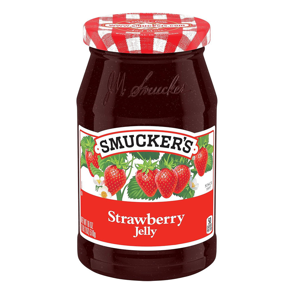 Smuckers Strawberry Jelly Fruit and Sweetness 18Oz (510g)