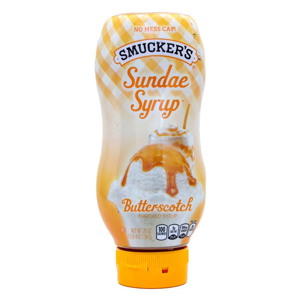 Smuckers Sundae Syrup Butterscotch Syrup 20Oz (567g)