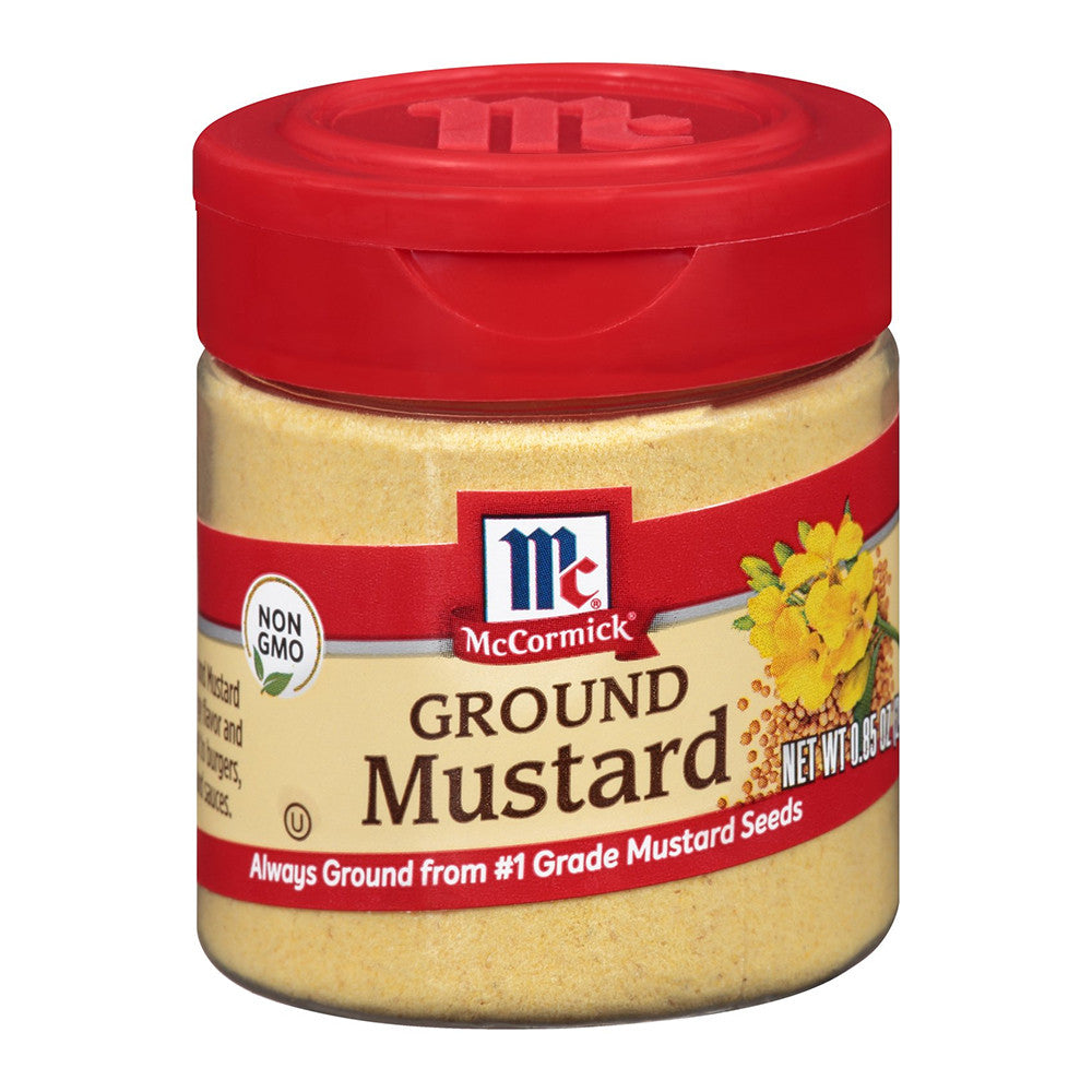 McCormick Ground Mustard, 1 Ea
