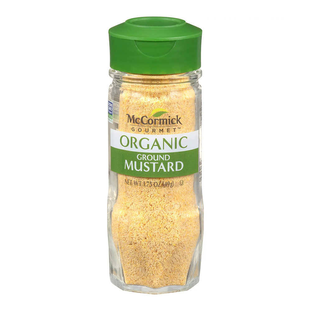 McCormick Gourmet Organic Ground Mustard, 1.75 Oz